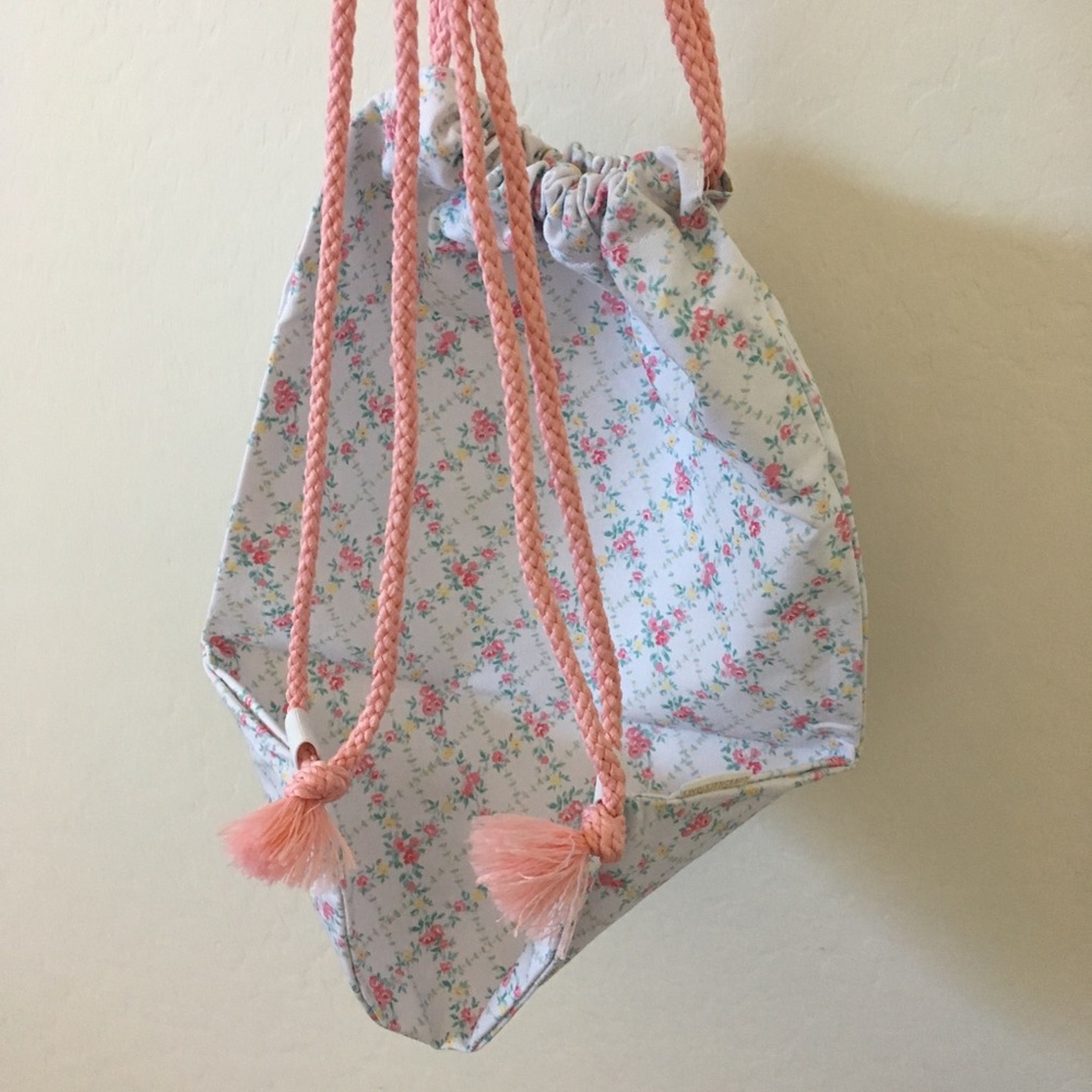 LOVESHACKFANCY SUPERGA STRING BAG BACKPACK NWT - image 2